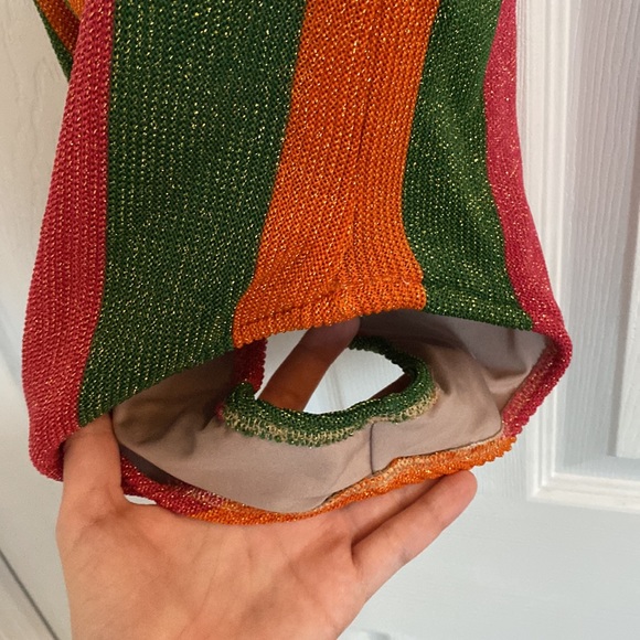 FARM Rio | Shimmering Striped One-Piece Swimsuit - Picture 12 of 12